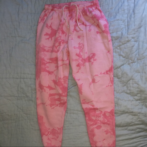 Pink tie dye sweatpants only! - Picture 6 of 6
